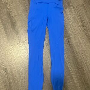 lululemon athletica Electric Blue Leggings
